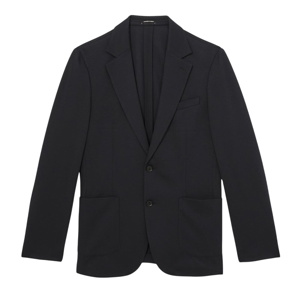 REISS Gerrard Single-Breasted Jersey Suit Blazer
